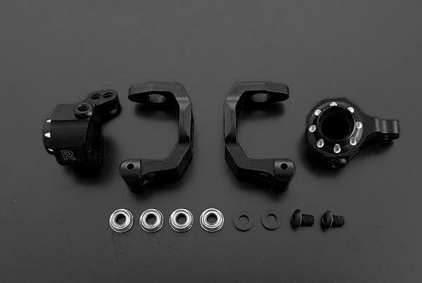 OD1376 Alum C-Hub & Upright Set for Yokomo Drift Package Black