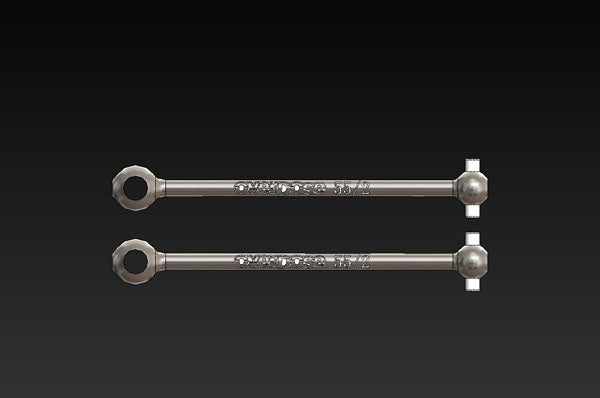 OD1411 Drive Shaft (55mm, 2mm pin)