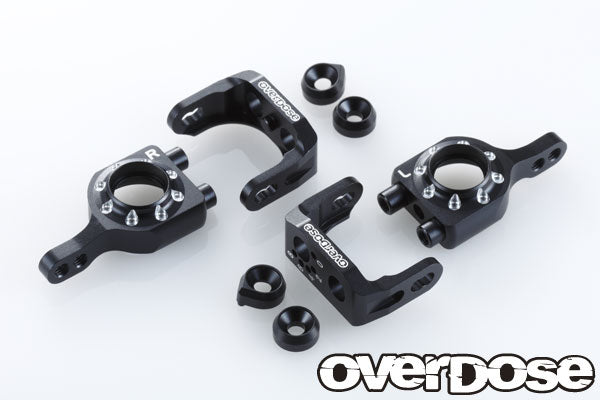 OD1567 Adjustable Aluminium Upright Set (For Vacura A-Arm) Black