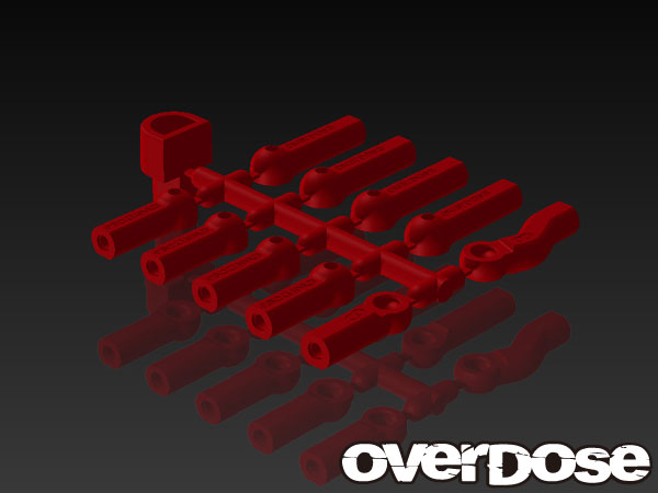 OD1584 HD Ball Cap Set (Red)