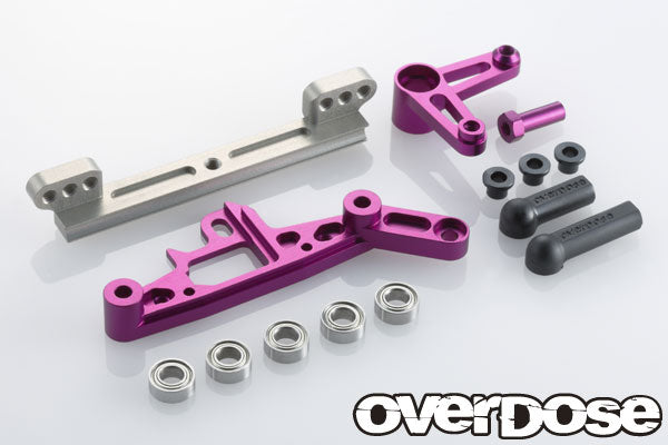 OD1600 Slide Rack Steering Set for Vacula Purple