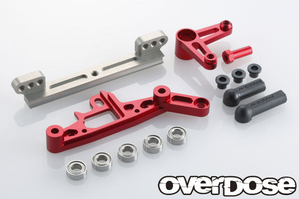 OD1601 Slide Rack Steering Set for Vacula RED