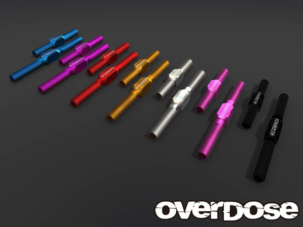 Overdose Alum. Turnbuckle Set - Red Overdose Alum. Turnbuckle Set - Red
