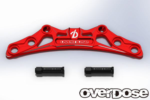 OD1771 Aluminum Bumper Support for Divall (Red)