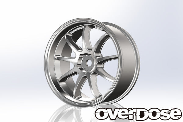 OD1796 WORK EMOTION D9R (Matte Chrome/OFF+3)