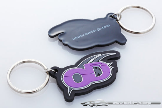 OD1808b Soft logo keychain