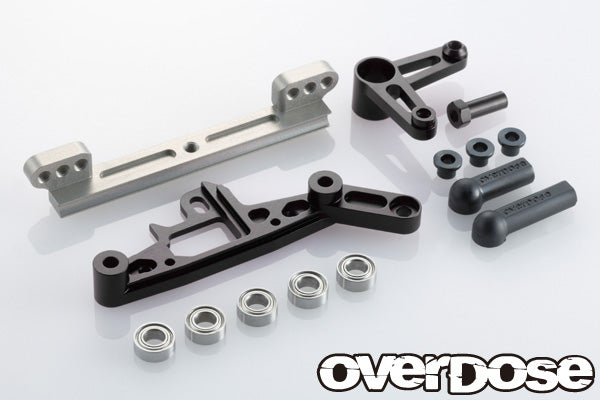 OD1957 Slide Rack Steering Set (For Vacula / Black)