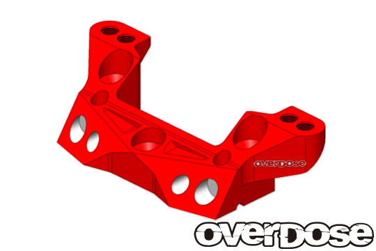 OD2172 Aluminium Rear Upper Arm Mount Red: XEX / VSpec