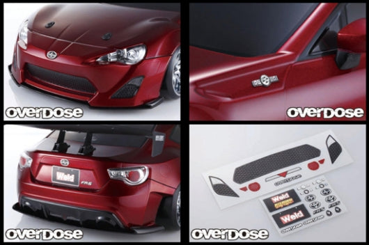 OD2191B 3D Graphic Series FR-S Grill & Emblem