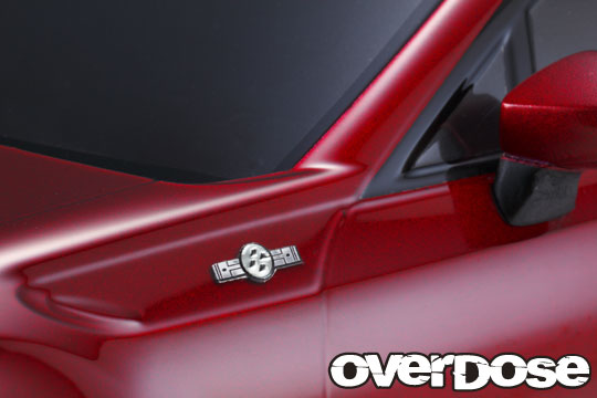 OD2191B 3D Graphic Series FR-S Grill & Emblem