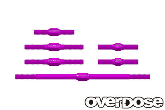 OD2366 Aluminum Turnbuckle Set For OD / Purple