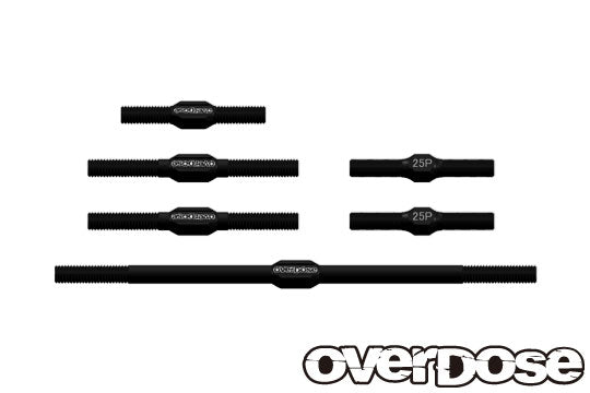 OD2368 Aluminum Turnbuckle Set For OD / Black