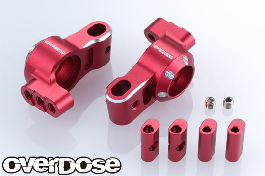 [PO JULY 2023] OD2898 ES Aluminium Rear Upright for Galm Red