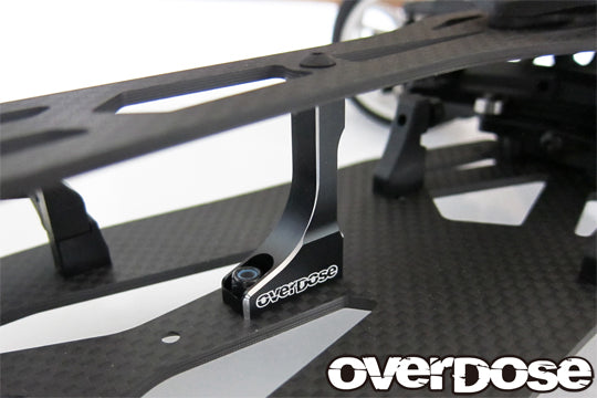 OD2961 Aluminium Chassis Rigid Post GALM / BLACK