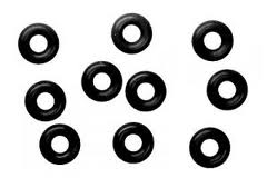 ORG02BK Silicone O-Ring 10pcs