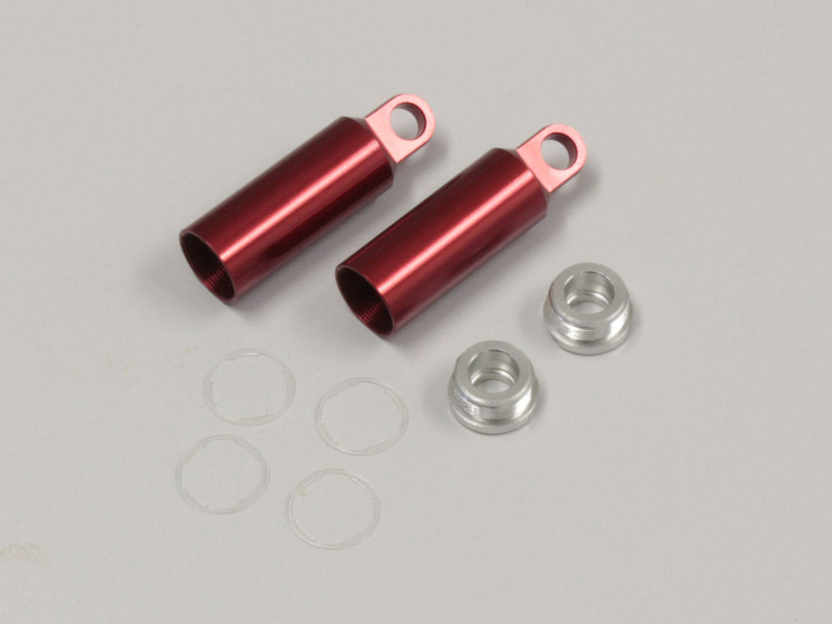 OT237R Front Shock Case Red (Optima)