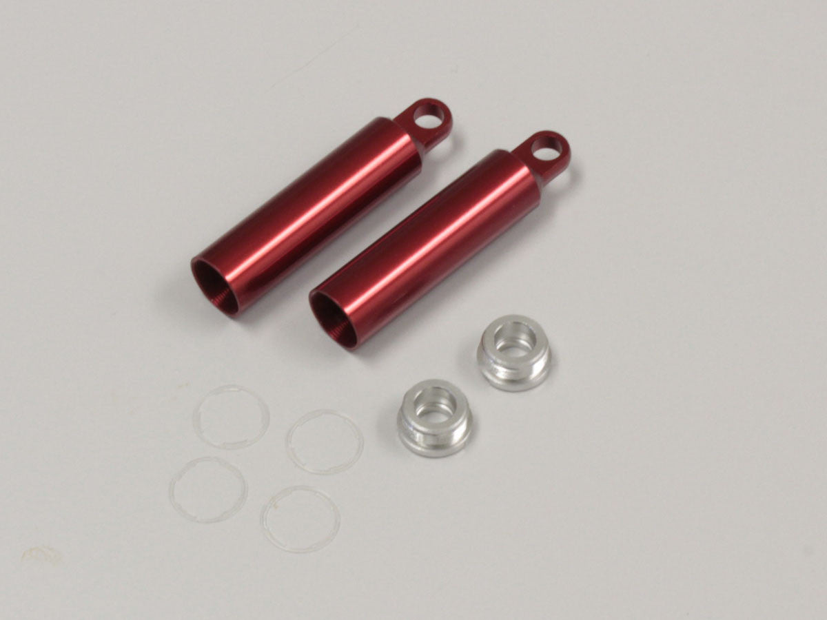 OT238R Rear Shock Case Red (Optima)