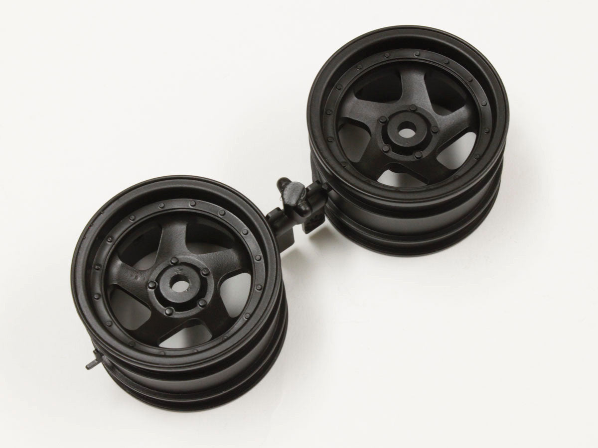 OTH244BK Five-Spoke Wheel 43mm Black 2pc (Optima)