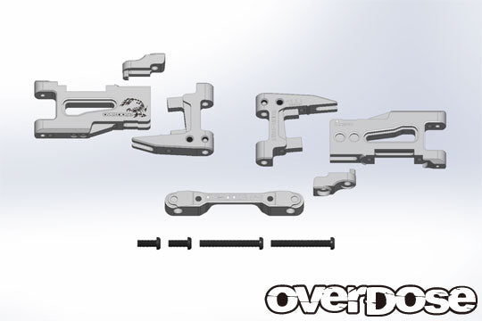 OD2135 Adjustable Aluminium Rear Suspension Arm 5 deg DP