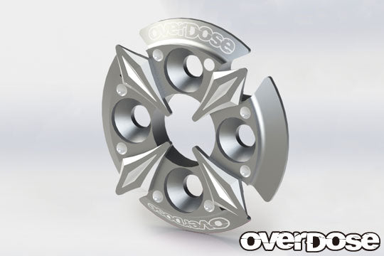 OD2671 Spur Gear Support Plate Type5 Silver