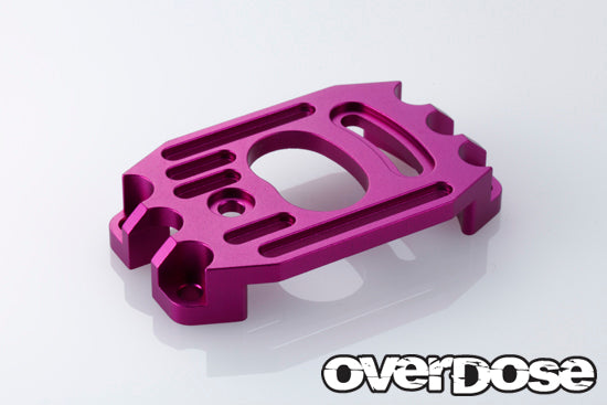 overdose vacura リヤバルク モーターマウント Banzai Hobby - OVERDOSE OD1479 Aluminum Motor Mount (Purple