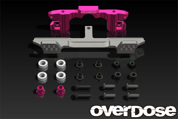 OD1607 Slide Rack Steering Set (For Yokomo Drift Package: PINK)
