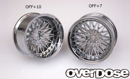 overdose ヤバKING Banzai Hobby - OVERDOSE OD2027 Yaba King Mesh (High Chrome / Off +