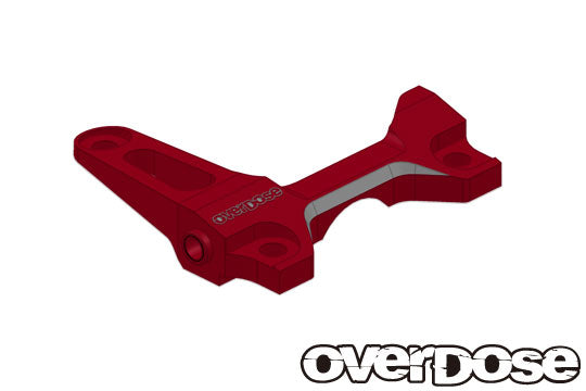 OD2162 Aluminium Front Upper Mount Red XEX, XEX Vspec