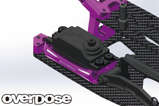 OD2249 XEX Carbon Chassis Kit / Purple (XEX / Vspec / Spec.R)