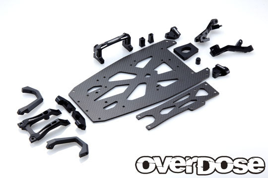 OD2251 XEX Carbon Chassis Kit / Black (XEX / Vspec / Spec.R)