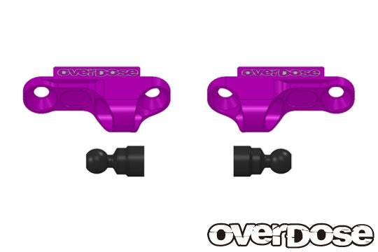 OD2252 Aluminium Shock Adjust Block Type-2 Purple