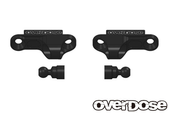 OD2254 Aluminium Shock Adjust Block Type-2 BLACK