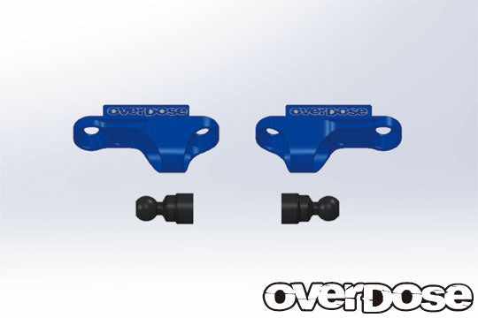 OD2264 Aluminium Shock Adjust Blck Type-2 Blue