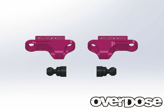 OD2267 Aluminium Shock Adjust Block Type-2 Pink