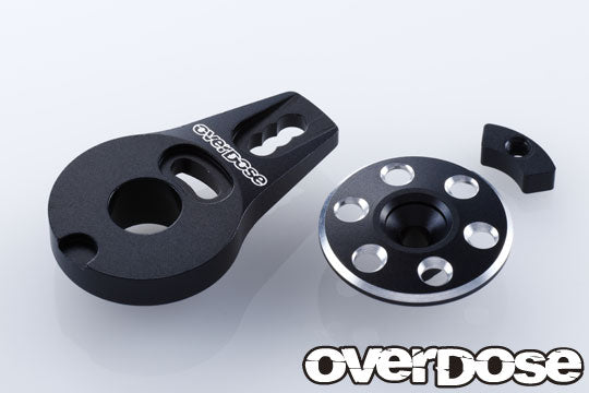 OD2276 Aluminium Servo Saver Horn Type-2 (For OD1462/ BLACK)
