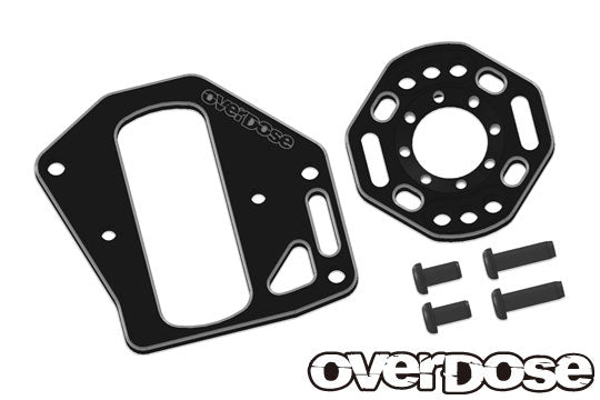 OD2427 Aluminium Motor Mount (For GALM / Black)