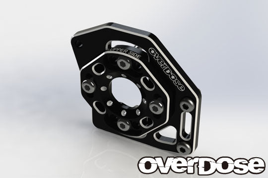 OD2427 Aluminium Motor Mount (For GALM / Black)