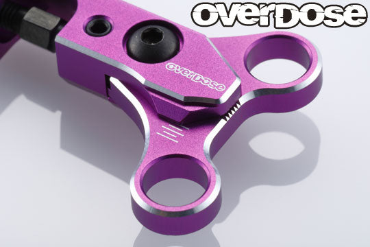 OD2599B Adjustable Aluminium Front Upper Arm Set Purp