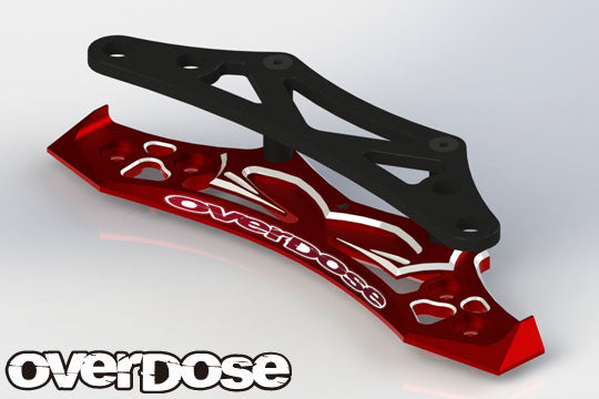 OD2656 Aluminium Bumper (For OD, Yokomo) RED