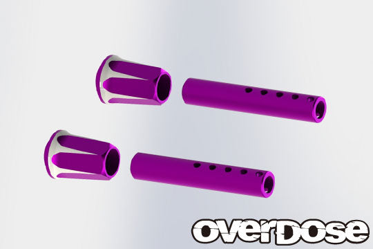 [PRE-ORDER] OD2660 Adjustable Aluminium Front Body Post (Purple)