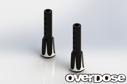 [PRE-ORDER] OD2662 Adjustable Aluminium Front Body Post (Black)