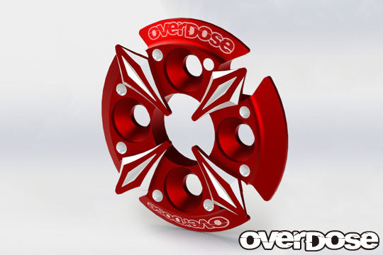 OD2669 Spur Gear Support Plate Type5 Red