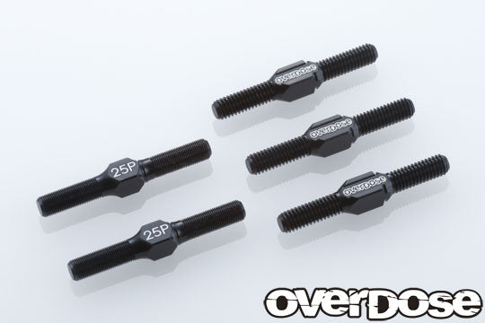 OD2812 Aluminum turnbuckle set (For GALM / black)