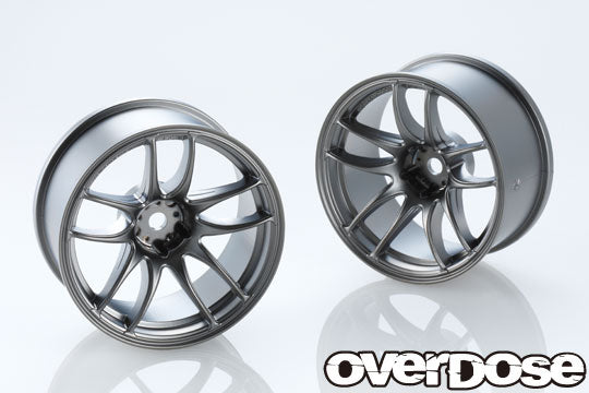 Overdose WORK EMOTION CR Kiwami - Matte Black Metal Chrome Overdose WORK EMOTION CR Kiwami - Matte Black Metal Chrome