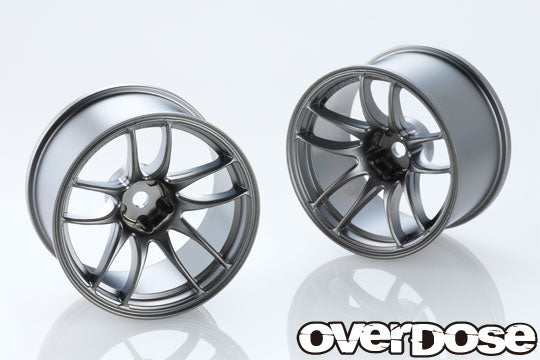 OD2836 WORK EMOTION CR Kiwami 30mm - BL Matte Chrome OFF +9