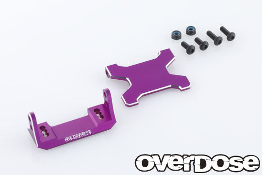 OD2851 JT Aluminium Rear ESC Mount (Purple)