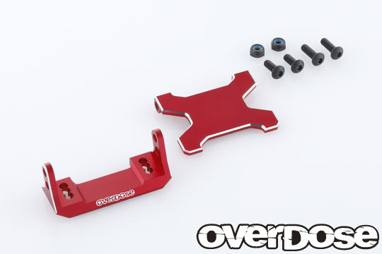 OD2852 JT Aluminium Rear ESC Mount (RED)