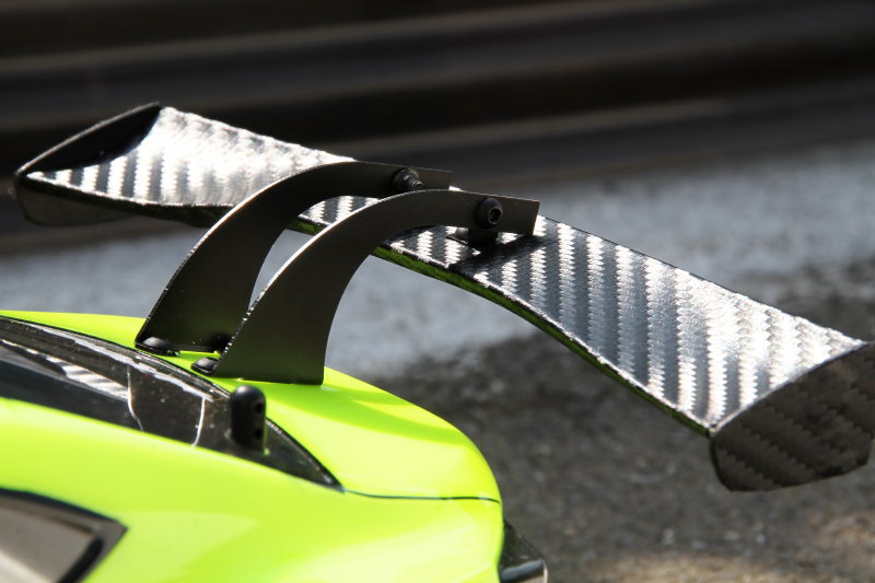 PA110-S Swan Neck Double Wing Stay DTM (Silver)