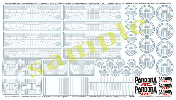 VGP-604 3D Graphic Decal - Head Light