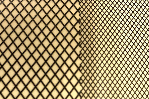 VGP-609 3D Cross Mesh Decal (Black)